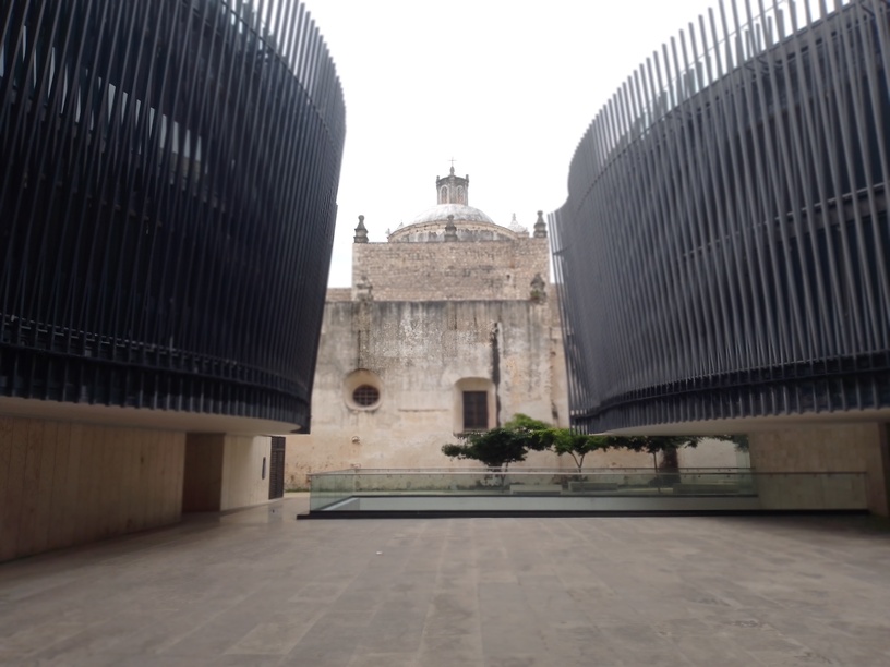 Cathedral of Merida, photo taken from back side